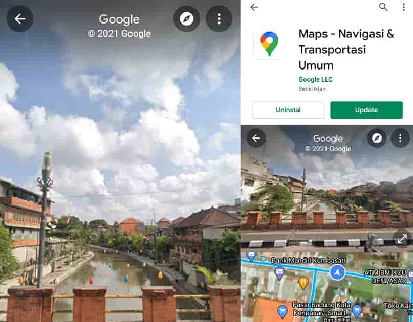 Cara Melihat Jalan dan Rumah di Google Maps Android - Review Teknologi