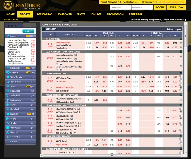 Ligahokiebet Sportsbook