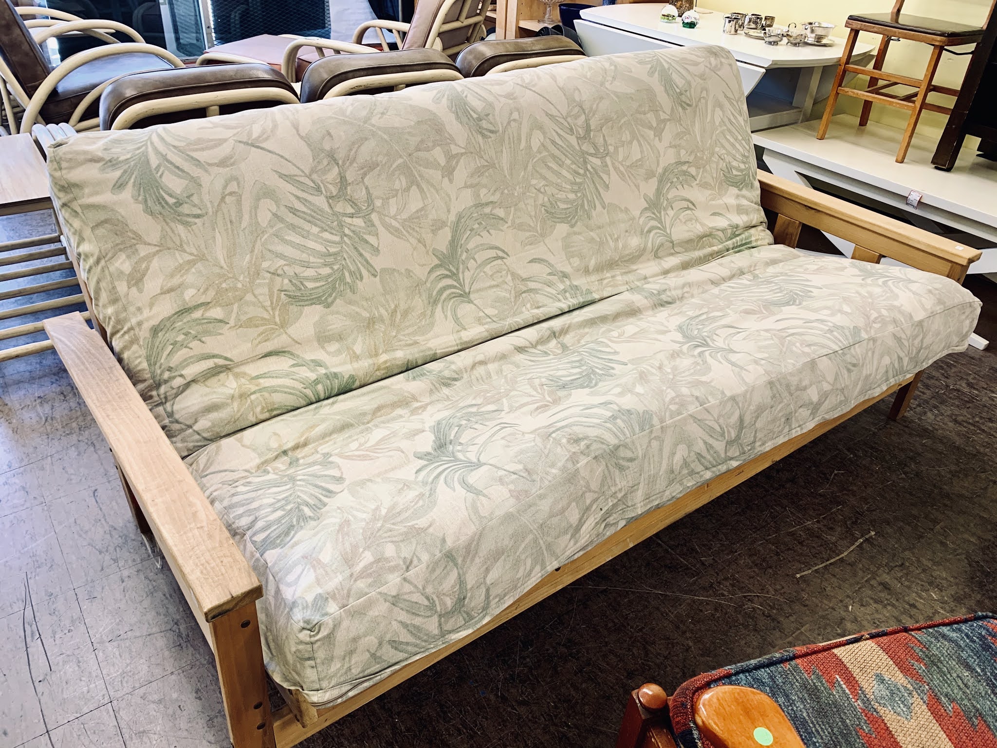 UHURU FURNITURE & COLLECTIBLES SOLD 99499 Unfinished Wood Futon Frame