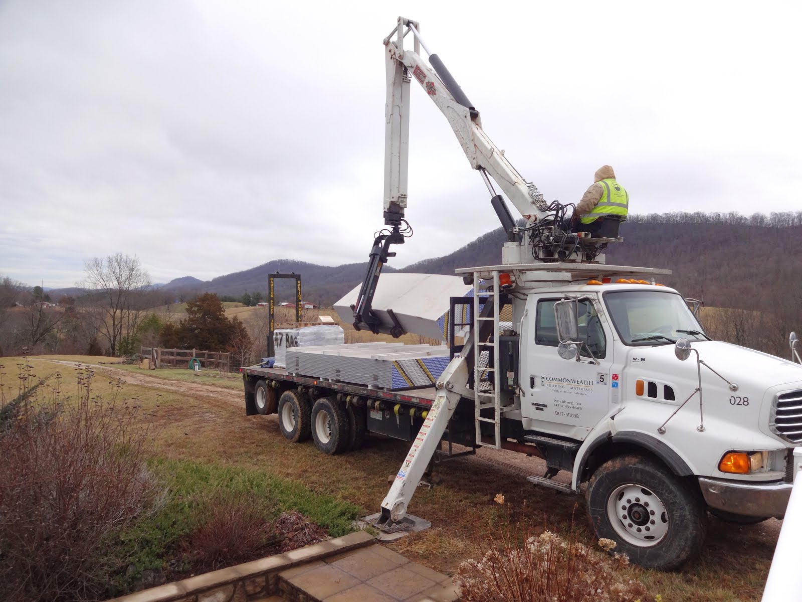 Shenandoah Gateway Farm Drywall Delivery