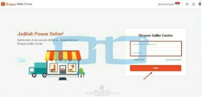 penyebab shopee seller center error