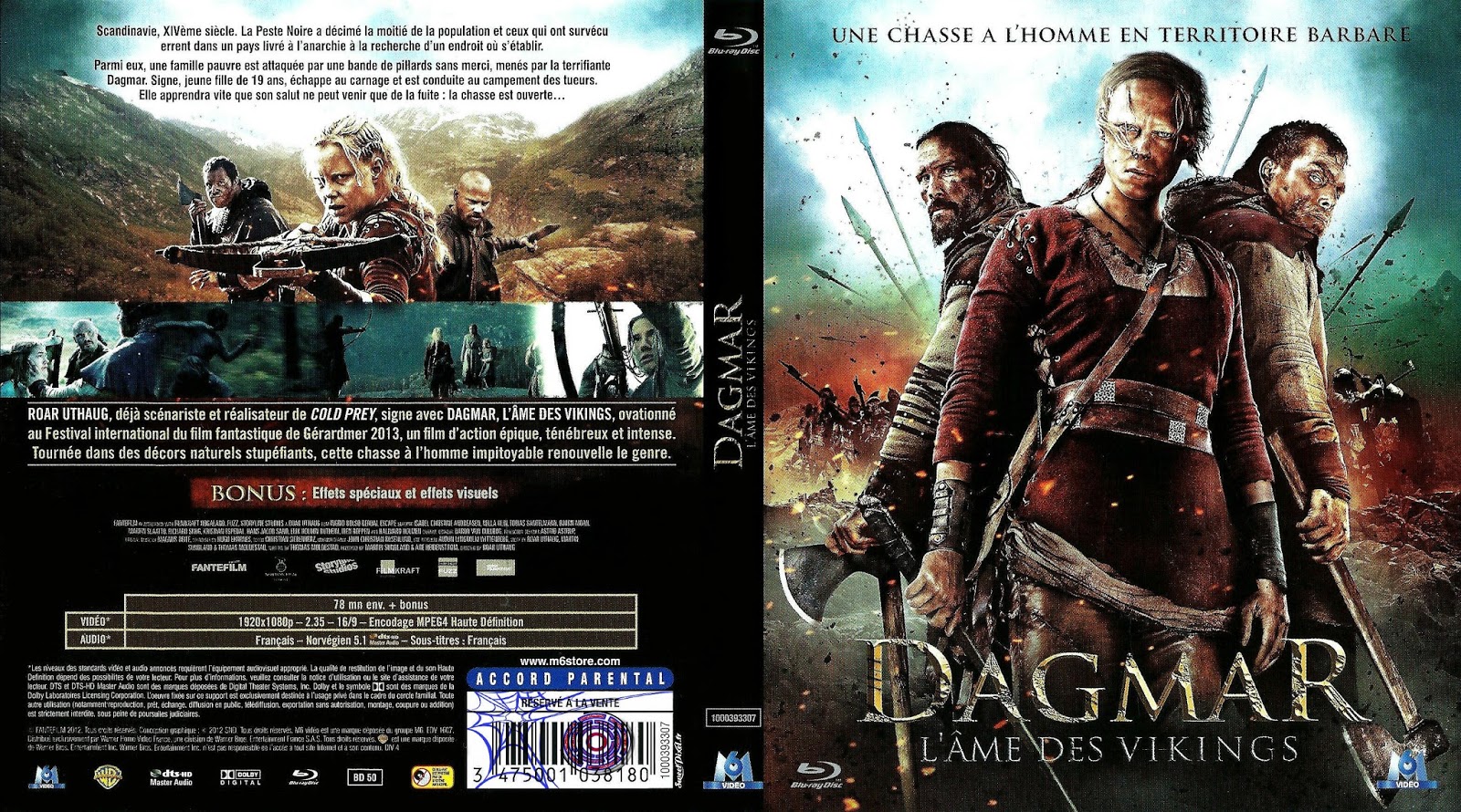 Distribution De Dagmar : L'âme Des Vikings BLU-RAY JAQUETTES BLU-RAY: Dagmar l'ame des vikings