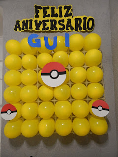 Festa tema Pokémon Festa de aniversário em casa