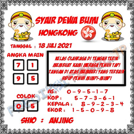Bocoran Syair Hongkong Malam Ini Minggu 18 07 2021 Bocoran Syair Hongkong Malam Ini Minggu 18 07 2021