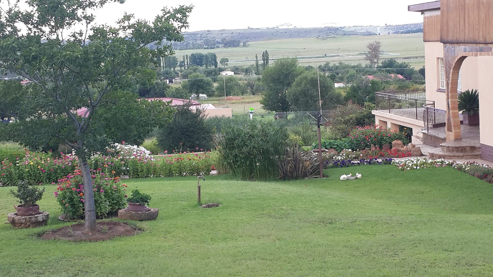 Paul Roux Village: GARDENS OF PAUL ROUX VILLAGE IN THE FREE STATE