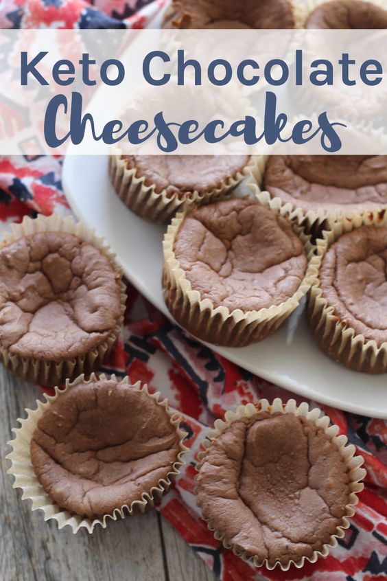 KETO CHOCOLATE CHEESECAKE MUFFINS QUICK & EASY BEST FOOD