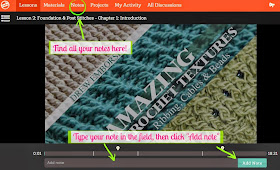 Review of Amazing Crochet Textures - The Free Craftsy Class from The Crochet Dude