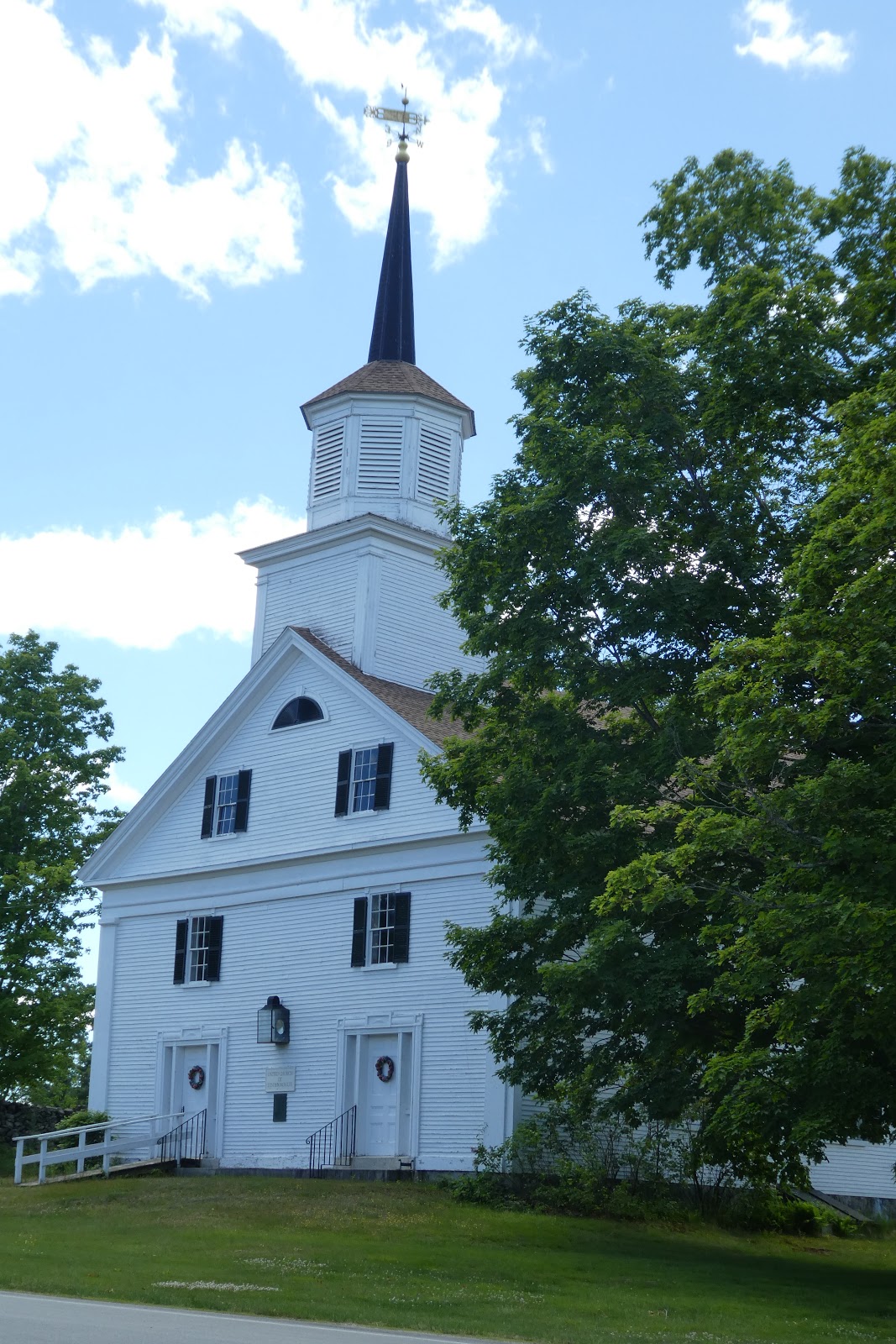 Nutfield Genealogy United Church of Lyndeborough, New Hampshire Weathervane Wednesday!