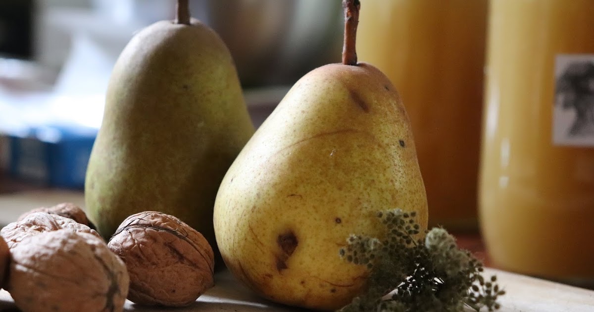 Le Jardin d'Hélène Confiture de poires aux noix et graines sauvages