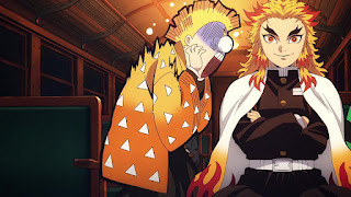 鬼滅の刃 劇場版 無限列車編 | 我妻善逸 炎柱 煉󠄁獄杏寿郎 Rengoku Kyojuro CV.日野聡 | Demon Slayer Mugen Train