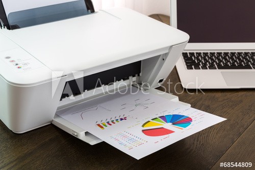 printer sticky labels