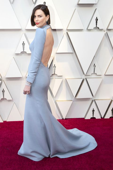 charlize theron 2019 oscar dress