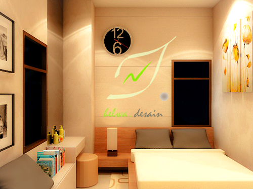 Contoh Desain Kamar Tidur Lesehan Dengan Ukuran Sempit