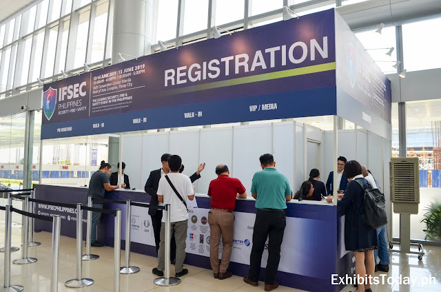 IFSEC 2019 Registration Booth