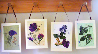 Pressed Flower Cards Pressed Flower Cards