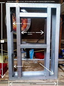 Powder Coating Oven Access Door