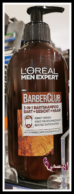 L'REAL MEN EXPERT   BARBER CLUB 3-in-1   Bartshampoo