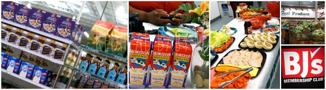 Organics and fresh cuts of meat at Bjs warehouse Back to school at Bjs Warehouse