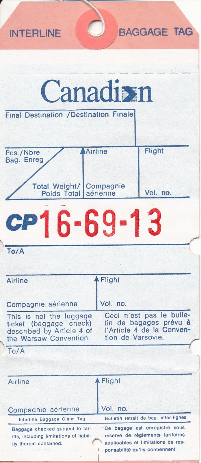 Canadian Airlines International Arriving At The Gate