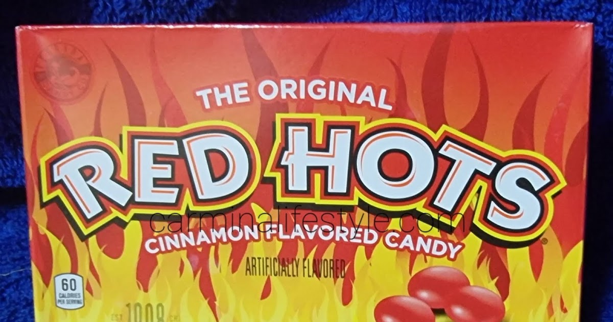 The Original Red Hots Cinnamon Flavored Candy made in USA