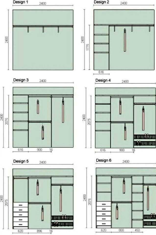 Basics of Building Modular Wardrobe Dimensions
