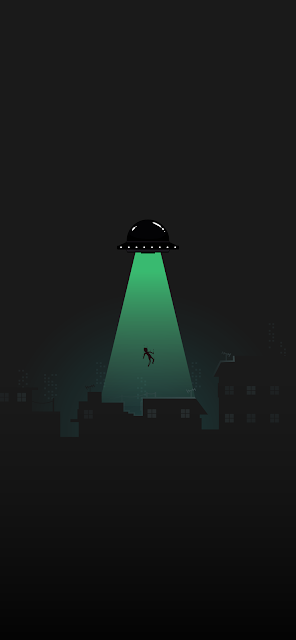 ufo abduction background wallpaper iphone 4k