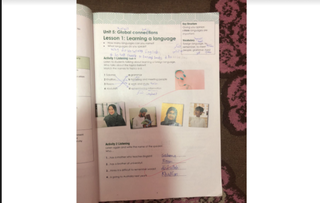 حل كتاب اللغة الانجليزية للصف الثامن student book unit 5
