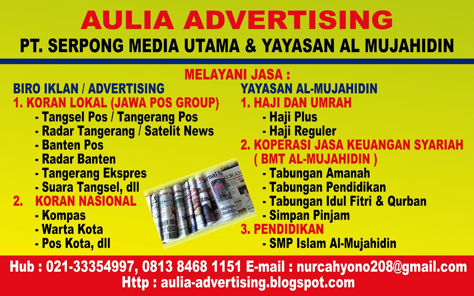 Contoh Brosur Iklan Percetakan Contoh Fine