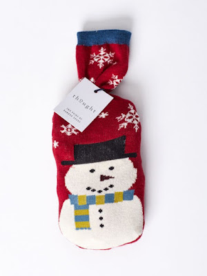 2 Pack Snowman Gift Socks in a Bag
