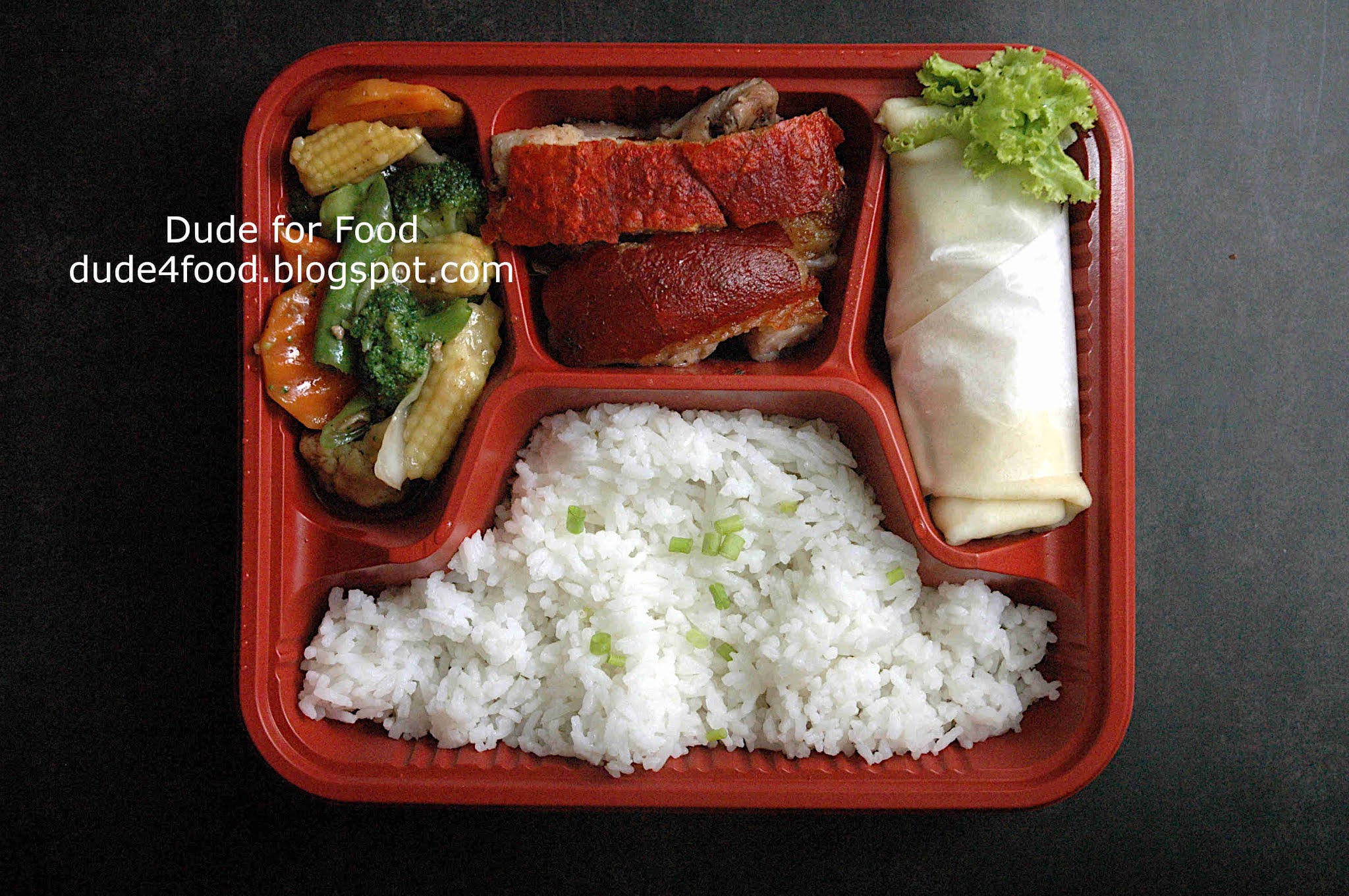 DUDE FOR FOOD Bento Box? Make That The New Lechon Bento Box by Lydia's