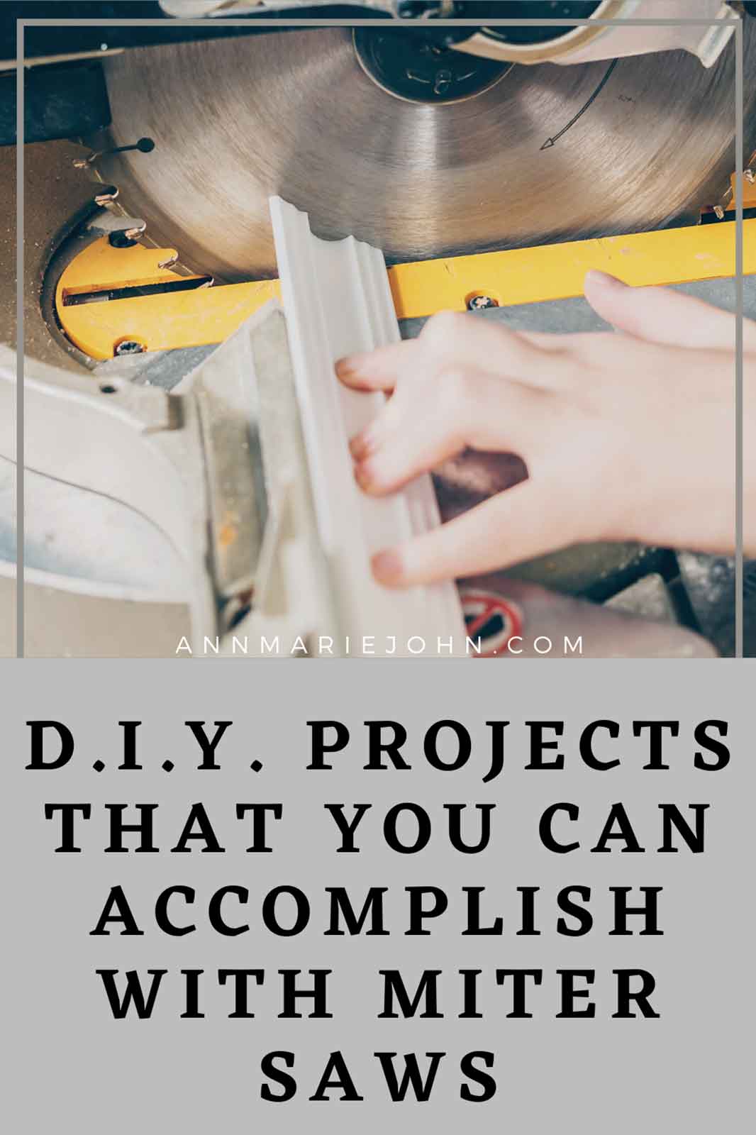 D.I.Y. Projects That You Can Accomplish With Miter Saws