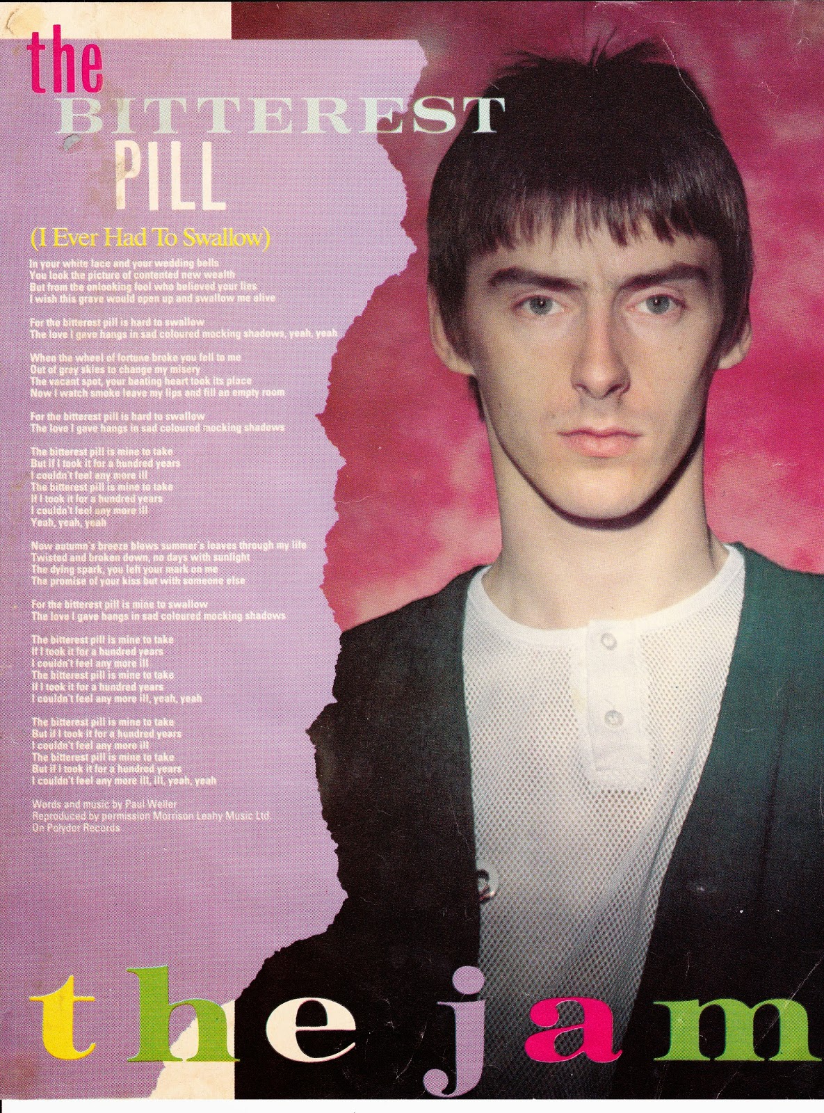 Monkey Picks: THE JAM in SMASH HITS