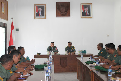 KODIM 0725/SRAGEN MENERIMA KUNJUNGAN DARI STERDAM IV/ DIPONEGORO