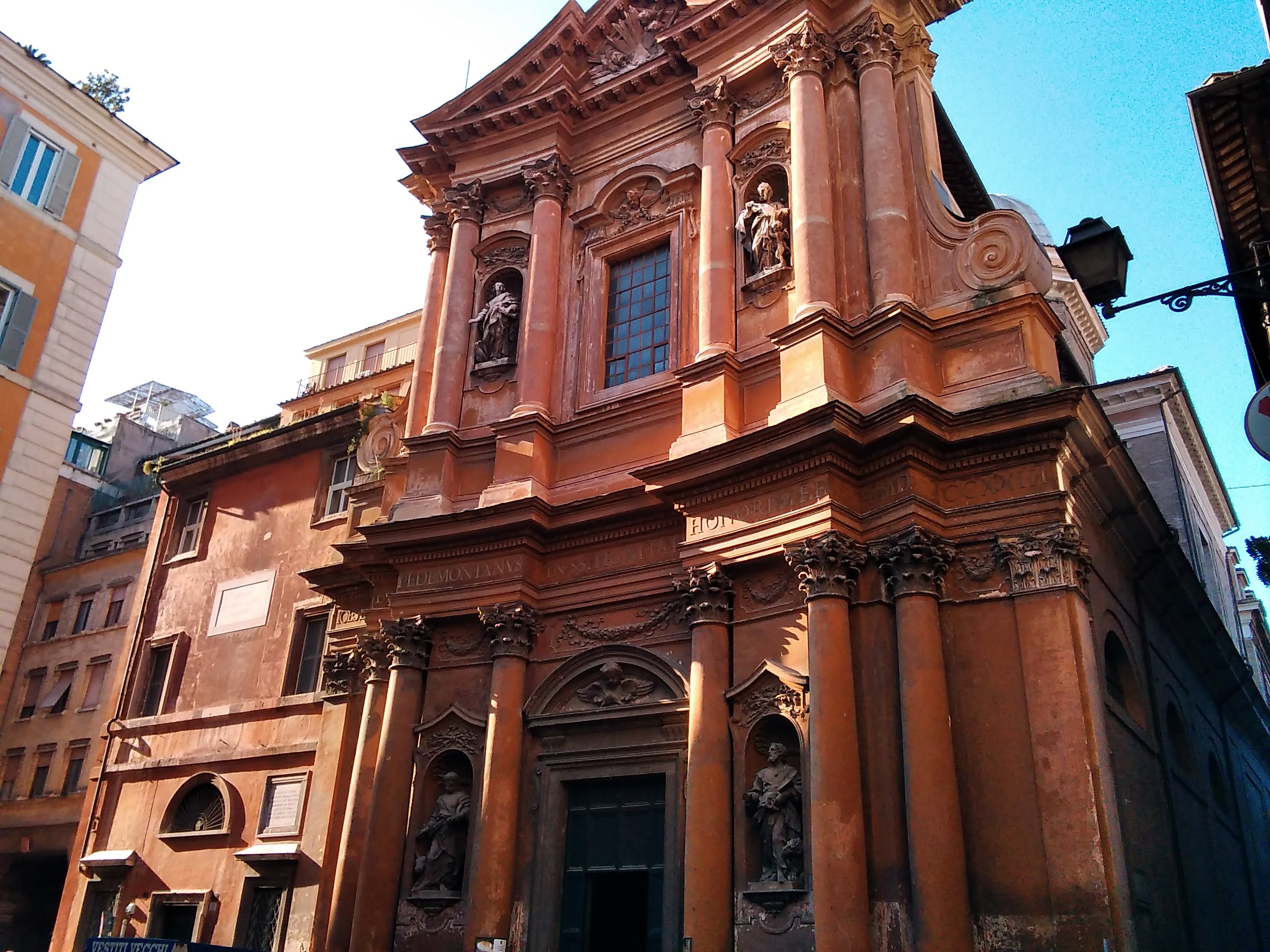 Chiesa San Filippo Neri Roma ROMA: CHIESA SS. TRINITÀ DEI PELLEGRINI E SAN FILIPPO NERI