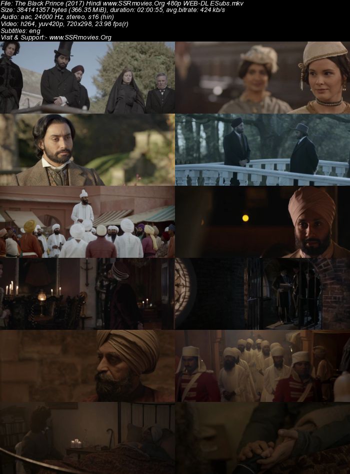 The Black Prince (2017) Hindi 480p WEB-DL 300MB