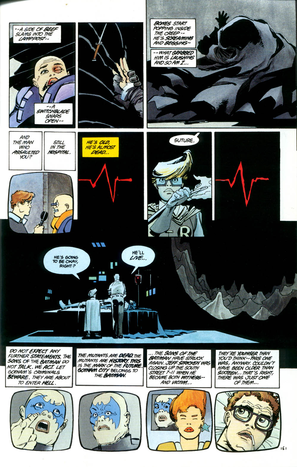 World of Cartoons and Comics Batman The Dark Knight Returns Comic (page 161 170 of 200 pages)