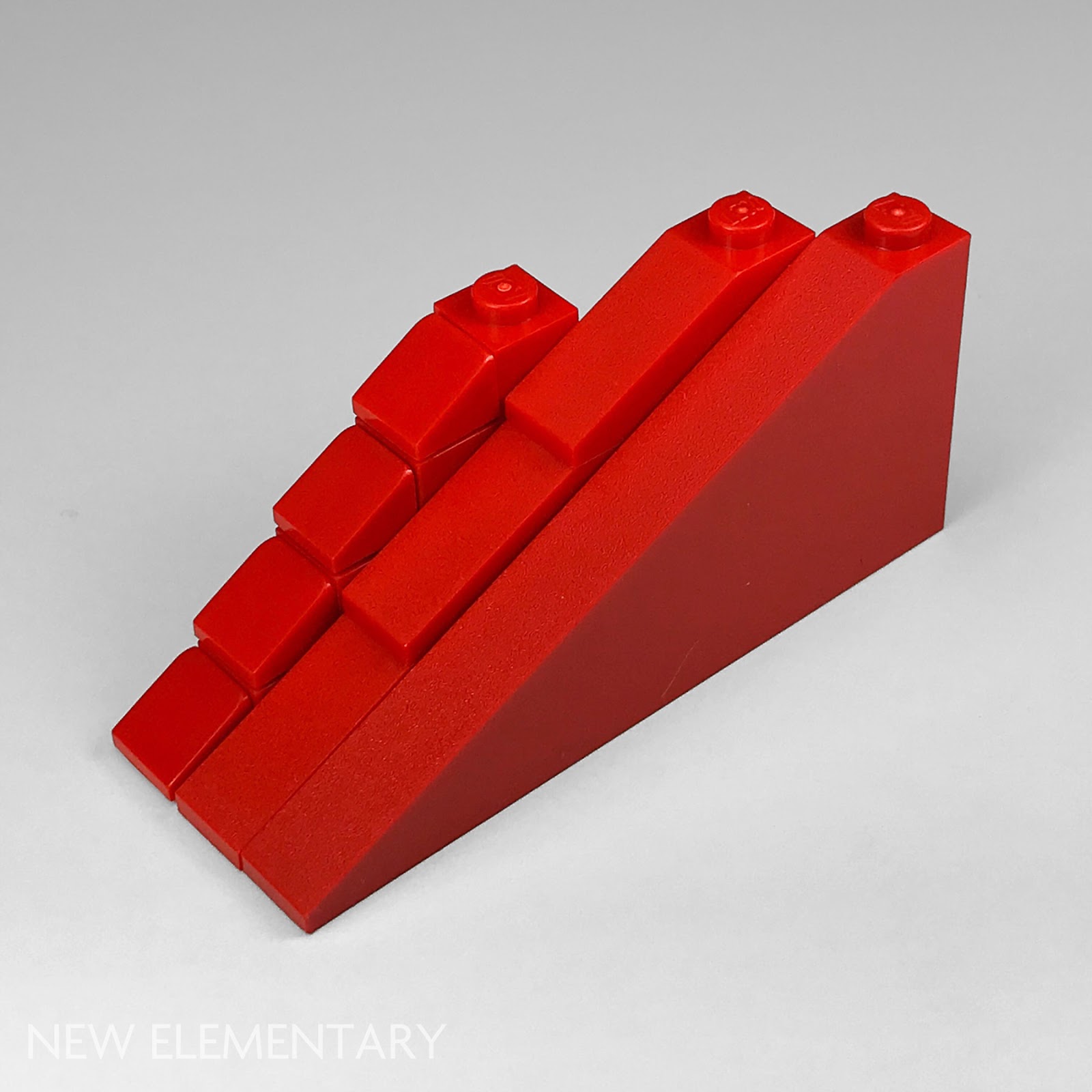 Lego Dark Blue Slope 2x1x3 5 pieces NEW!!! 