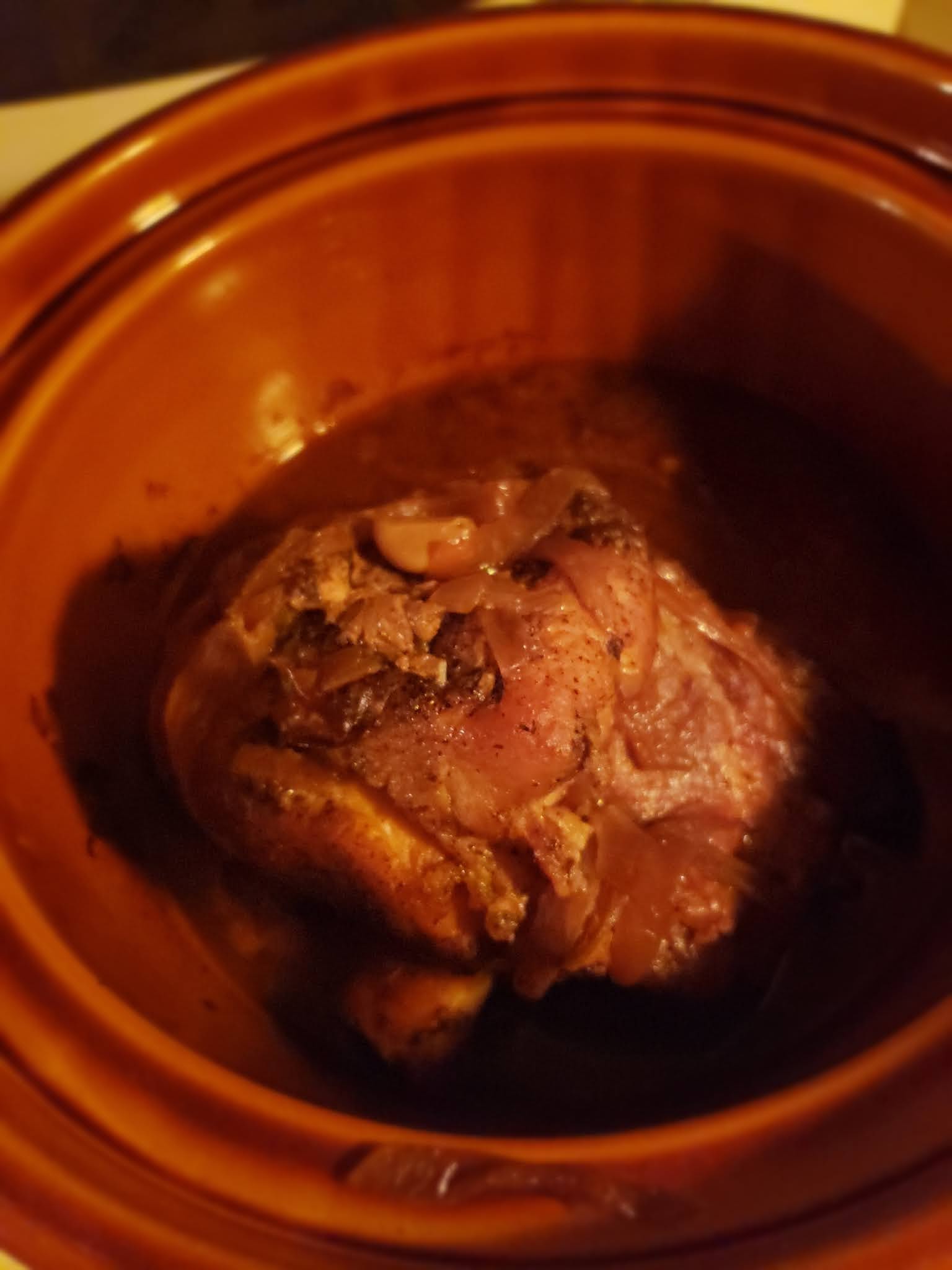 Allison's Kitchen PORK ROAST THE OLDFASHION WAY (CAST IRON DUTCH OVEN