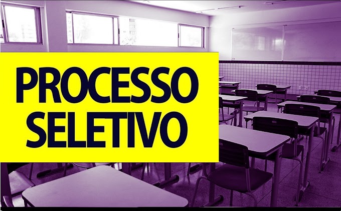 Aberto Processo Seletivo com 355 vagas para Professores. Salários até R$ 2.059,52 