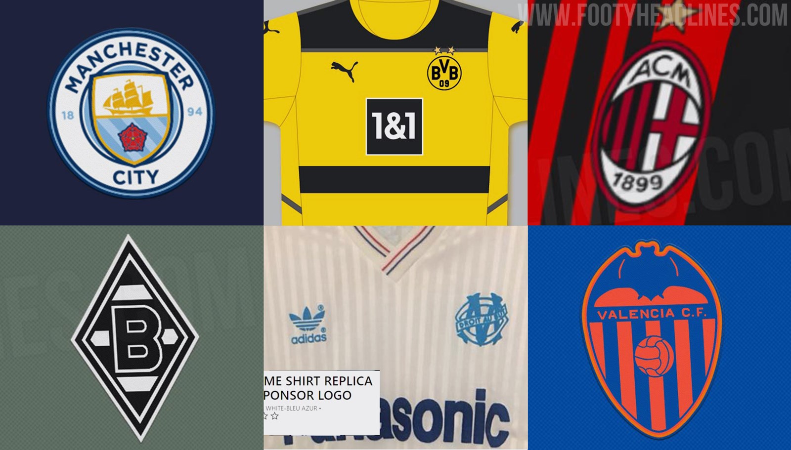 Puma 21-22 Kits Info Leaked - BVB, Man City, Marseille ...
