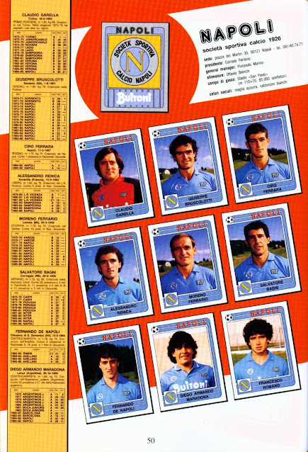 TWB22 Coppa Italia 1986 1987 Atalanta Napoli