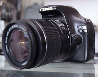 Kamera DSLR Canon EOS 1100D di Malang