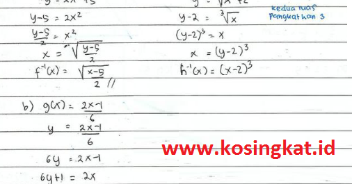 Kunci Jawaban Matematika Kelas 10 Halaman 113 Uji Kompetensi 3 2 Kosingkat