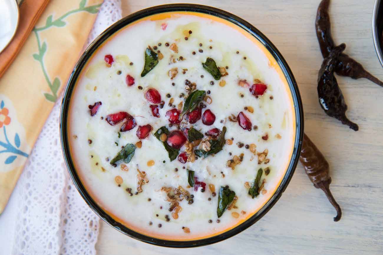 Curd oats recipe Oatmeal in seasoned yogurt Indian Healthy Recipes