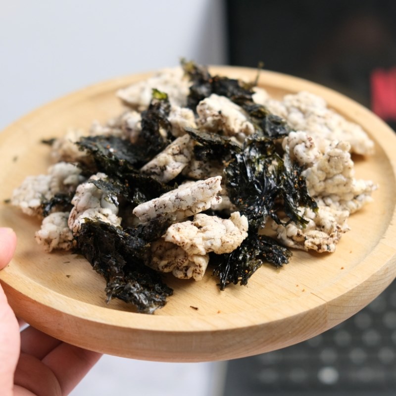 Snack ăn kiêng gạo lứt ngũ cốc nguyên hạt GUfoods – Vị Mix rong biển (hũ 80g) – Thanh đạm, Tiện lợi, Phù hợp Eat clean