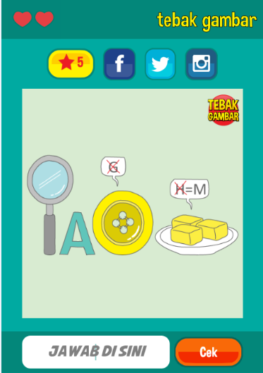 Matematikaku Kunci Jawaban Game Tebak Gambar Android Level 20 Dan 21