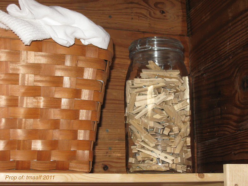 Two Men and a Little Farm CLOTHESPIN JAR STORAGE AND USES