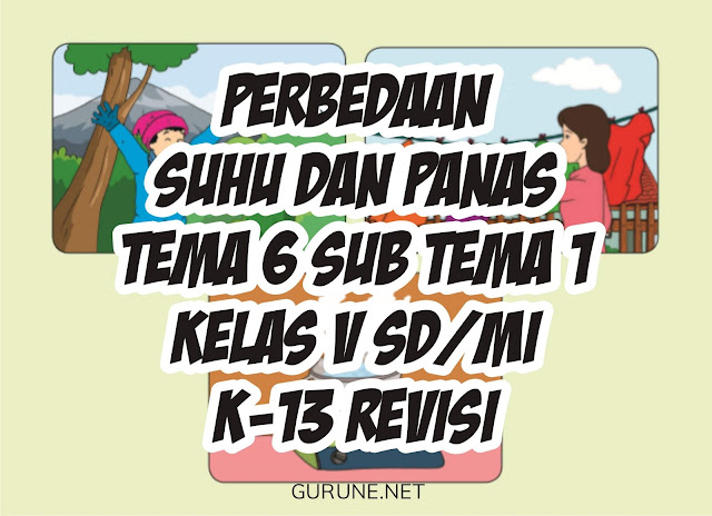 √Perbedaan Suhu dan Panas