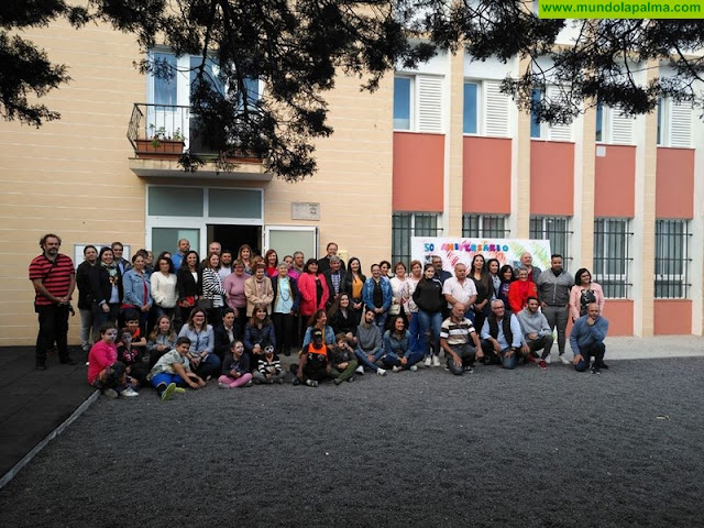 Emotivo encuentro por el 50 Aniversario del Colegio de La Sabina en Mazo