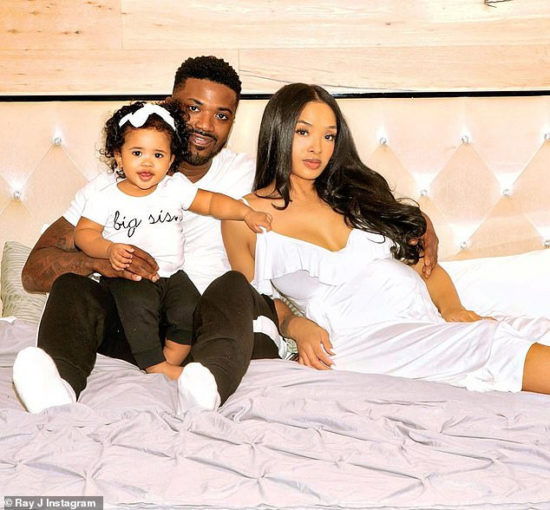 Photos: Ray J expecting his second child with wife Princess Love ...